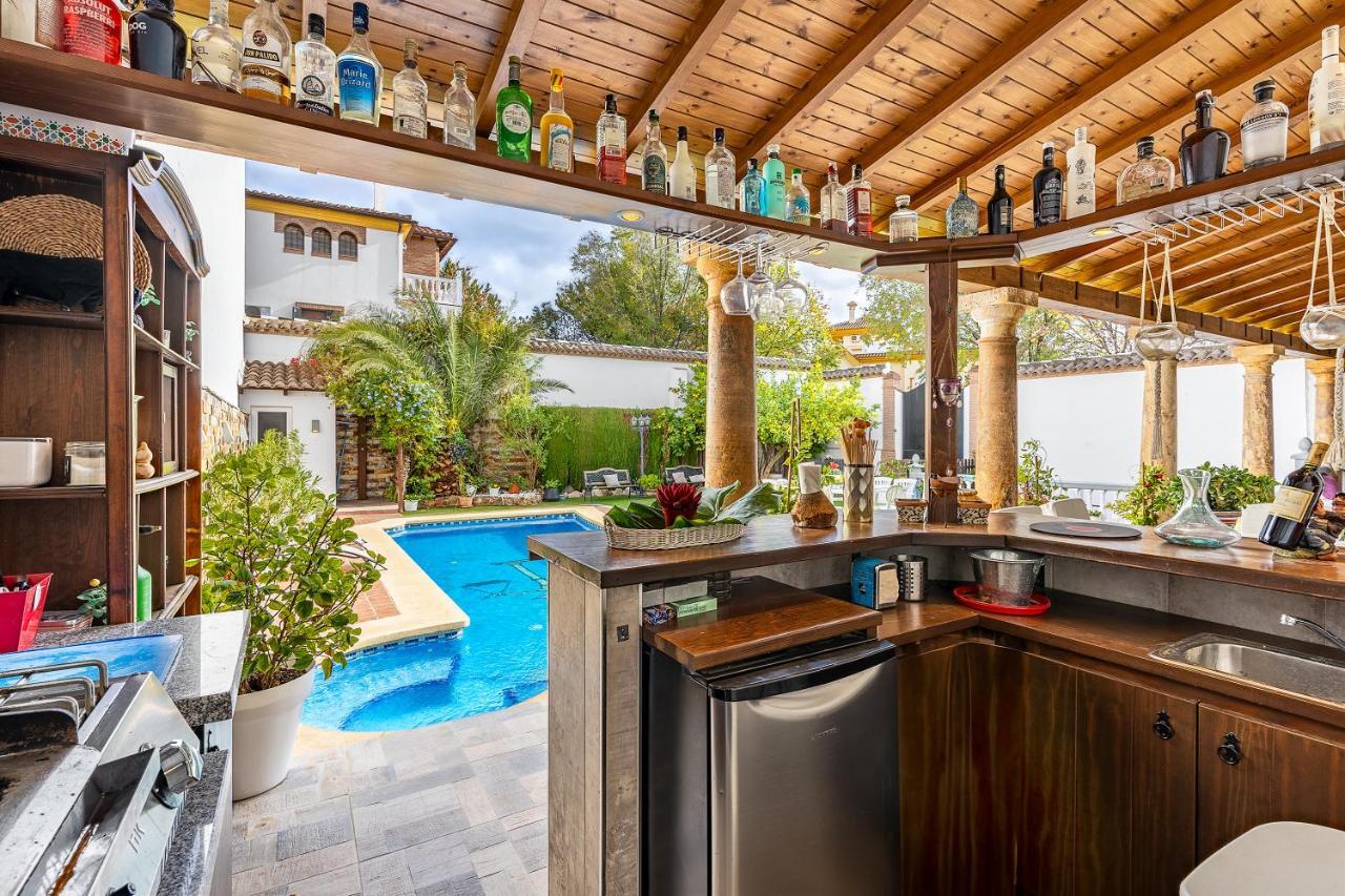 Vila Casa De Amigos La Latina Con Piscina, Chimenea Y Barbacoa Illora Exteriér fotografie